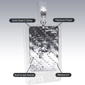 LAUGH NOW, DIE LATER PENDANT
