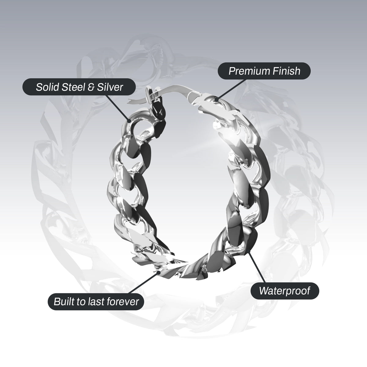 CUBAN HOOP EARRINGS