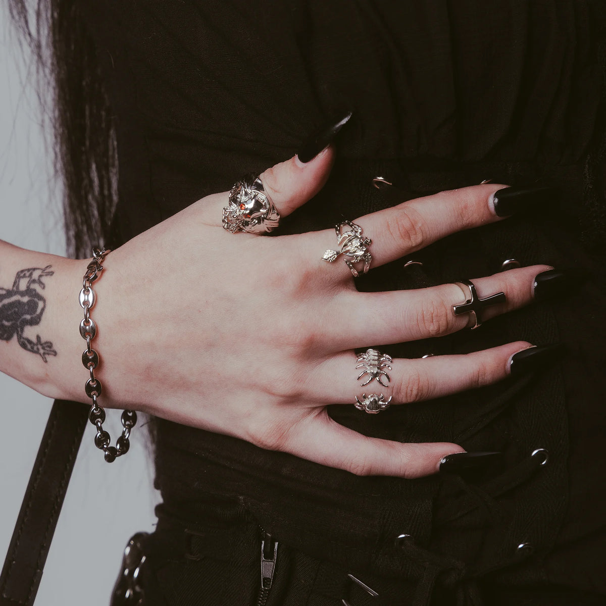 TRIBAL CROSS RING - Hard Jewelry™