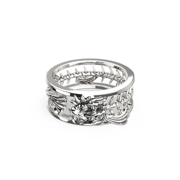 FISH SKELETON RING