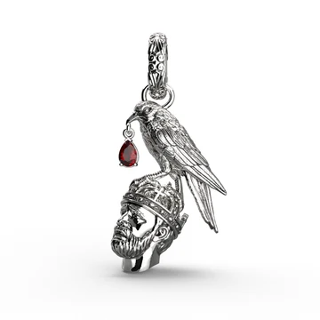EAT THE RICH PENDANT