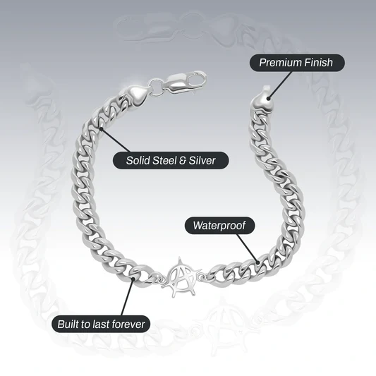 ANARCHY CUBAN BRACELET