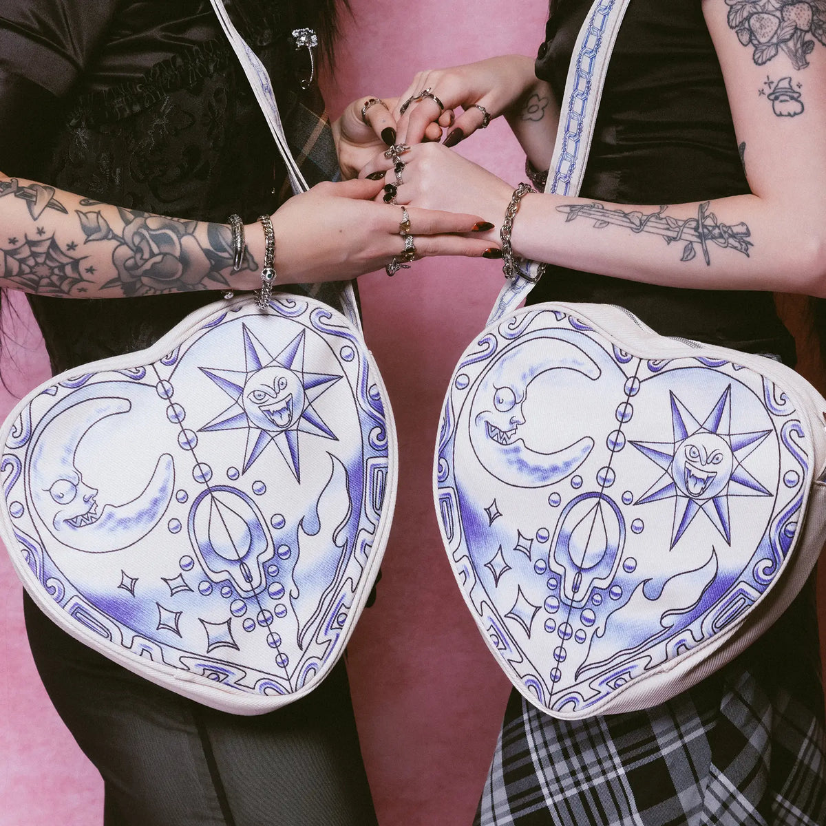 COSMIC HEART TOTE BAG - Hard Jewelry™